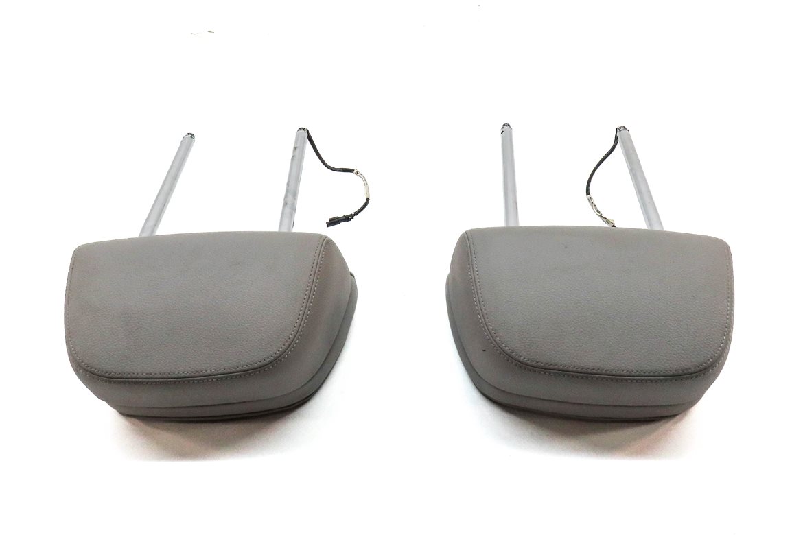 Thumbnail 5: 10-13 BMW 535iGT 550iGT F07 FRONT LEFT & RIGHT ACTIVE COMFORT HEADREST SET(Gray)