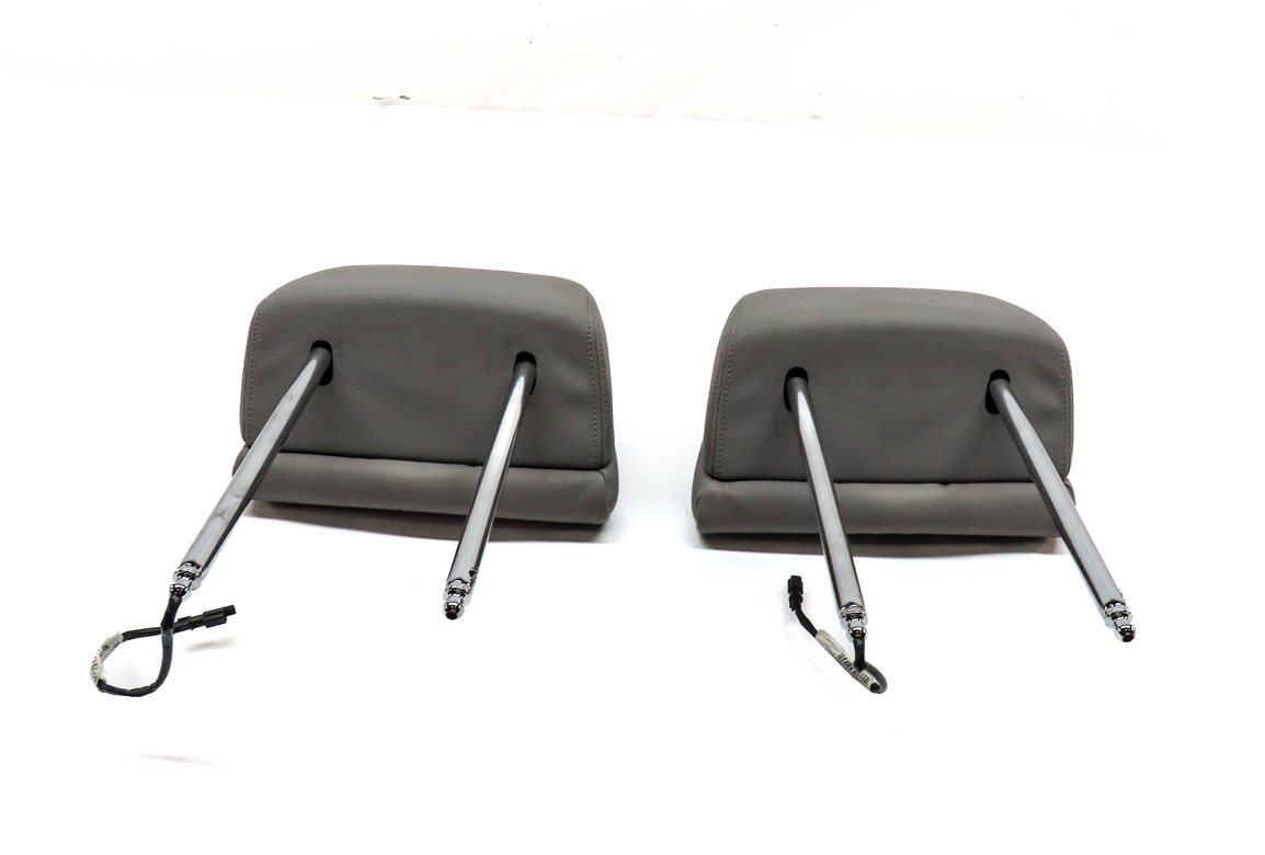 Thumbnail 6: 10-13 BMW 535iGT 550iGT F07 FRONT LEFT & RIGHT ACTIVE COMFORT HEADREST SET(Gray)