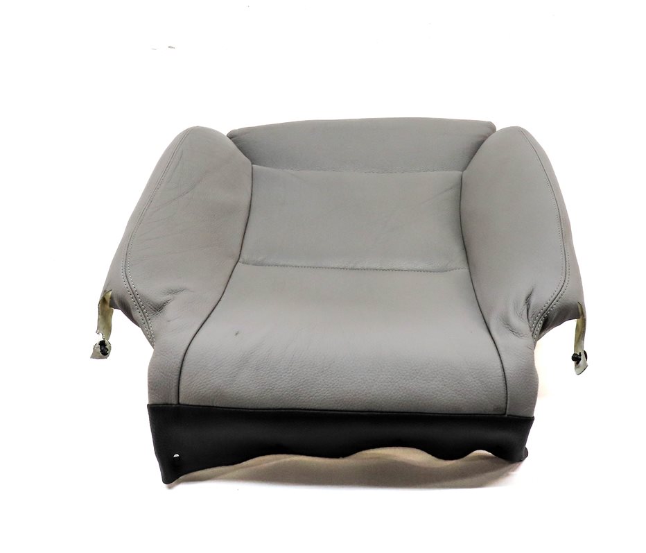 Thumbnail 4: 11 BMW 535XIGT (F07) FRONT LEFT DRIVER LOWER COMFORT HEATED SEAT CUSHION (Gray)