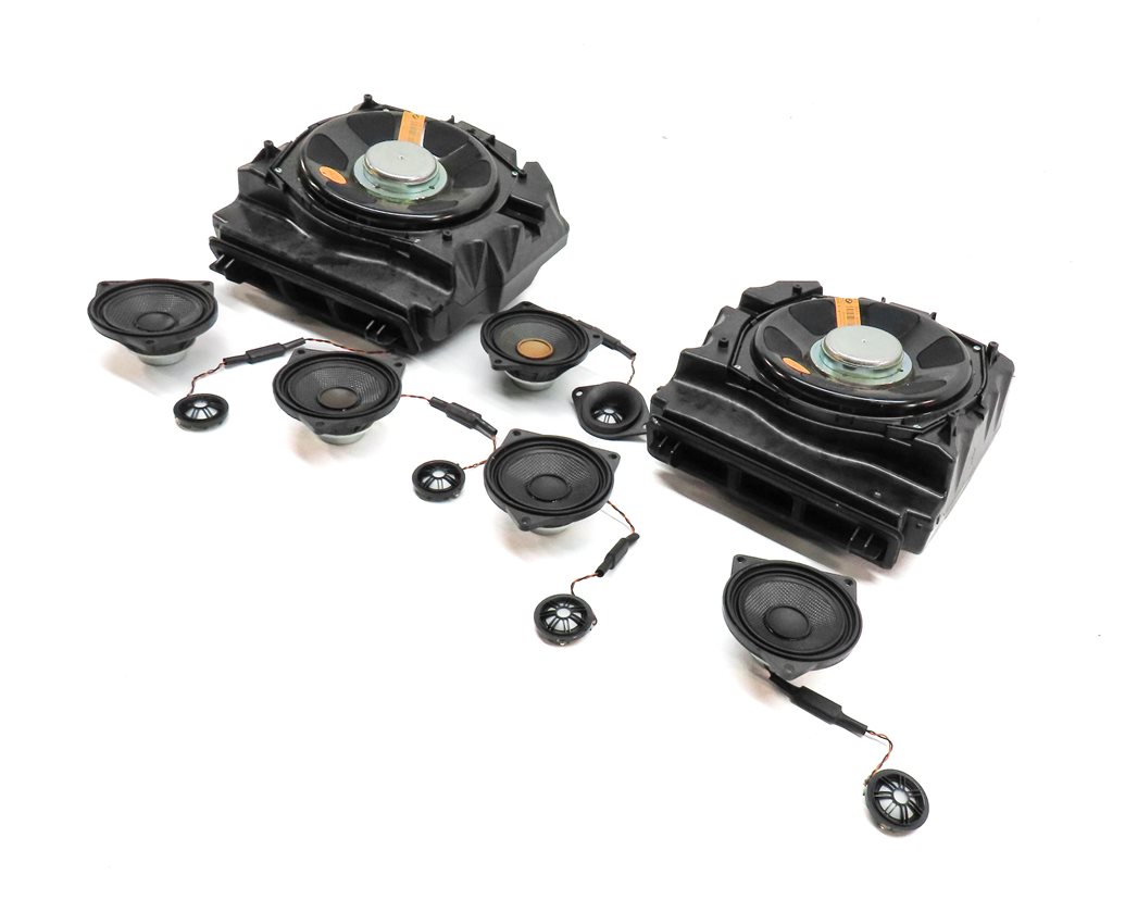 11 BMW 535XIGT (F07) STEREO AUDIO SOUND SYSTEM SPEAKER TWEETER SUBWOOFER SET/12