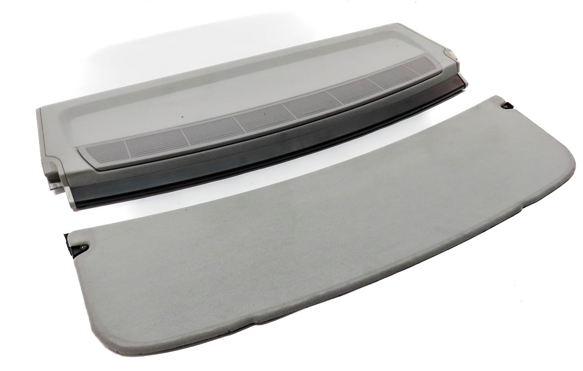 Thumbnail 3: 10-13 BMW 535iGT 550iGT F07 F10 REAR TRUNK CARGO PRIVACY COVER TRAY SET/2 (Gray)