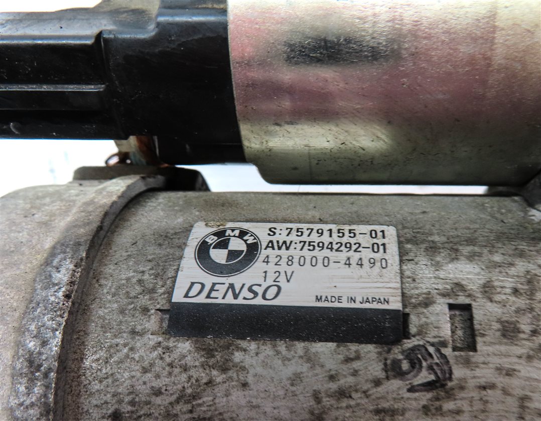 Thumbnail 7: 06-11 BMW 1 3 5 7 X3 X5 X6 Z4 (E85 E87 E70 E90) 3.0L (N52 N54 N55) STARTER MOTOR