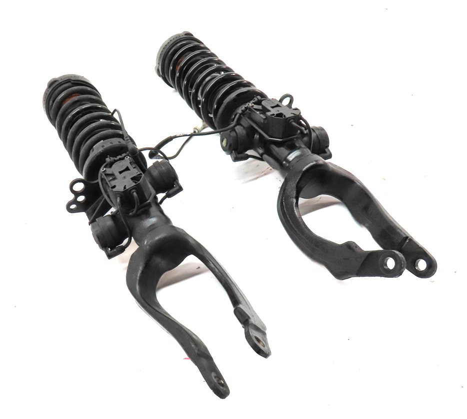 Thumbnail 3: 11-13 BMW 535XiGT F07 AWD FRONT LEFT & RIGHT EDC SUSPENSION SHOCK STRUT SET/2