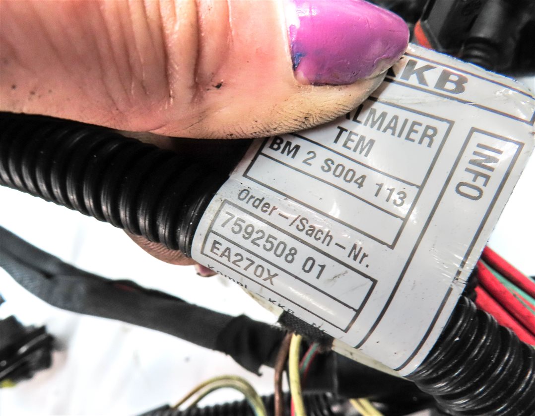 Thumbnail 6: 2011 BMW 535XIGT (F07) 3.0L (N55) ENGINE MOTOR WIRE WIRING HARNESS LOOM