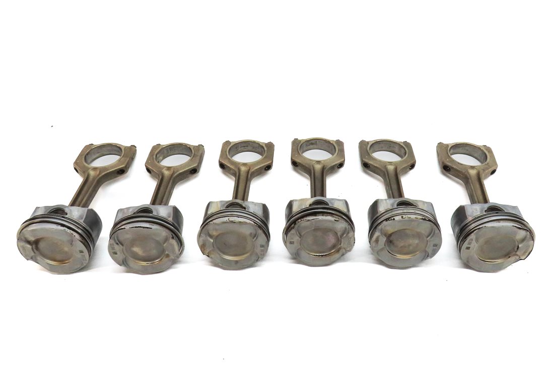 Thumbnail 3: 2010-2014 BMW 1/3/4/5/6/7/X1/X3/X5/X6 3.0L N55 TURBO ENGINE PISTON & ROD SET 6