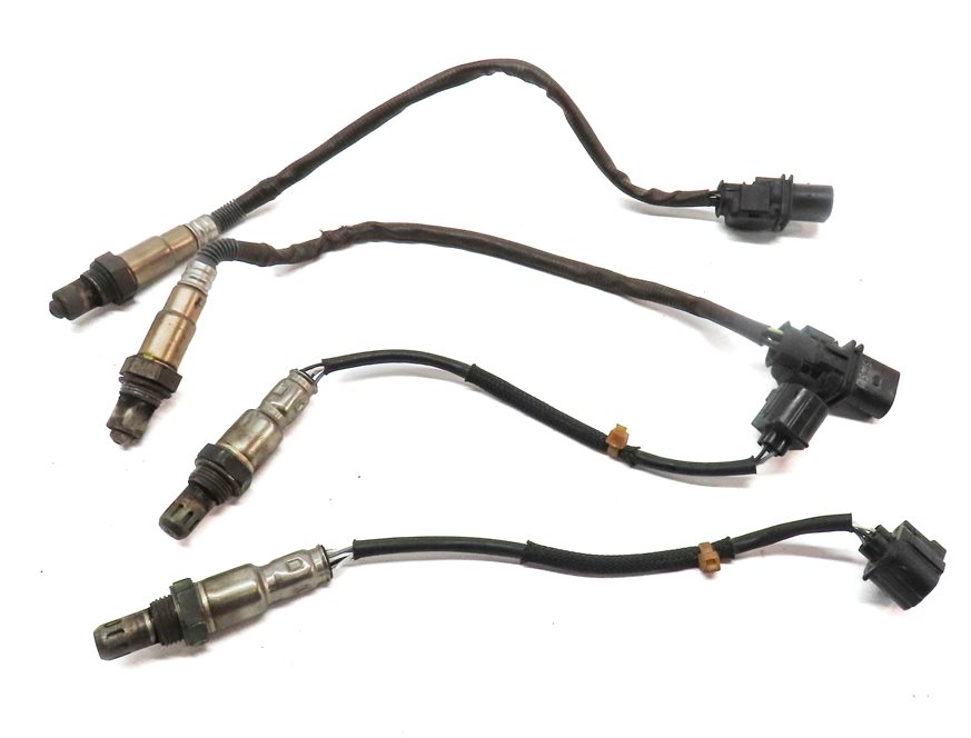 Thumbnail 2: 2013 MERCEDES S550 (W221) 4.6L 278.932 PRE POST CAT ENGINE O2 OXYGEN SENSOR SET4