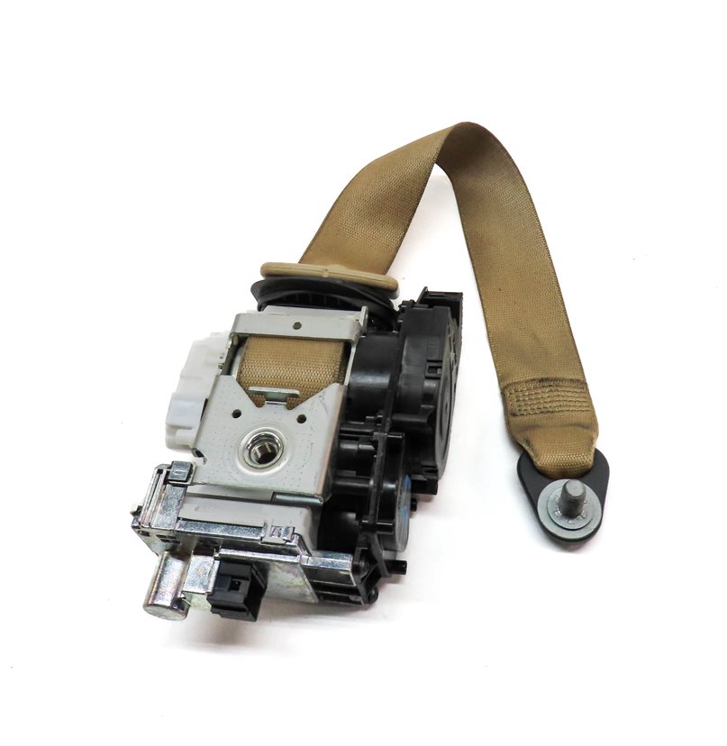 Thumbnail 4: 11-13 MERCEDES S350 S450 S550 S600 (W221) LEFT DRIVER SEATBELT RETRACTOR (Brown)