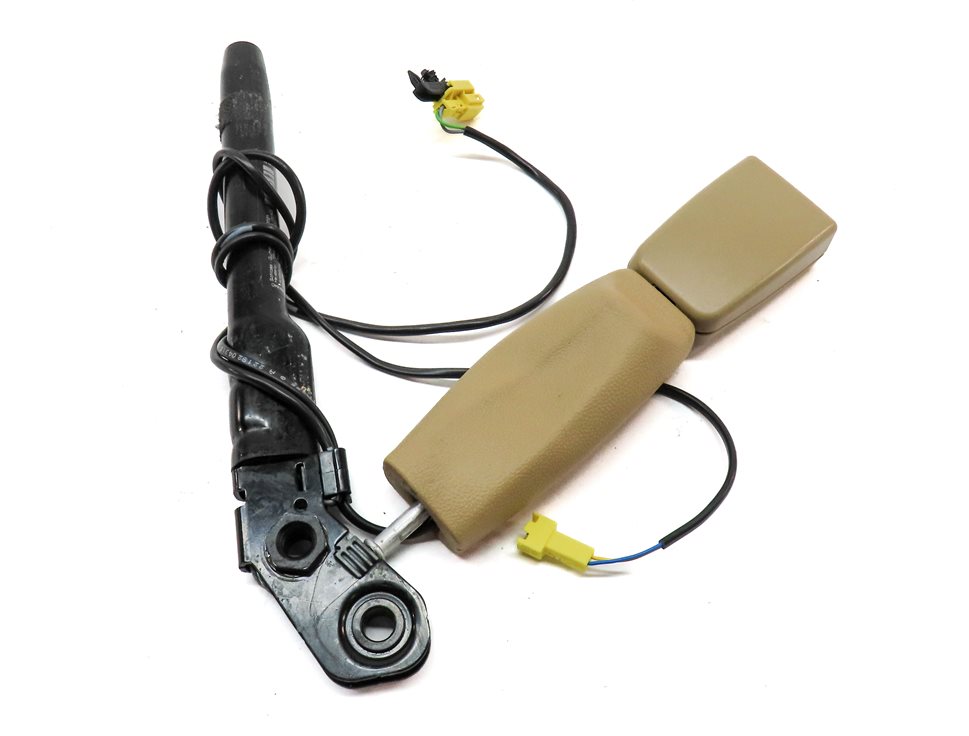 Thumbnail 4: 2008-2014 MERCEDES CL S CLASS (C216 W221) RIGHT FRONT SEATBELT RECEIVER (Brown)