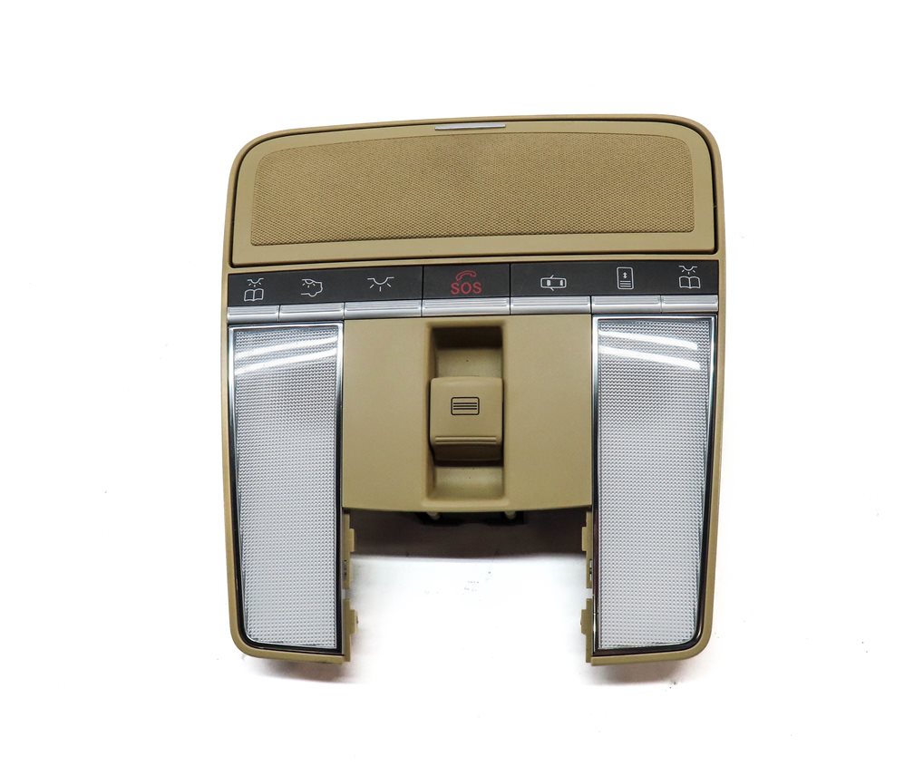 Thumbnail 2: 2013 MERCEDES S550 (W221) FRONT CENTER ROOF DOMELIGHT DOME LIGHT (Brown)
