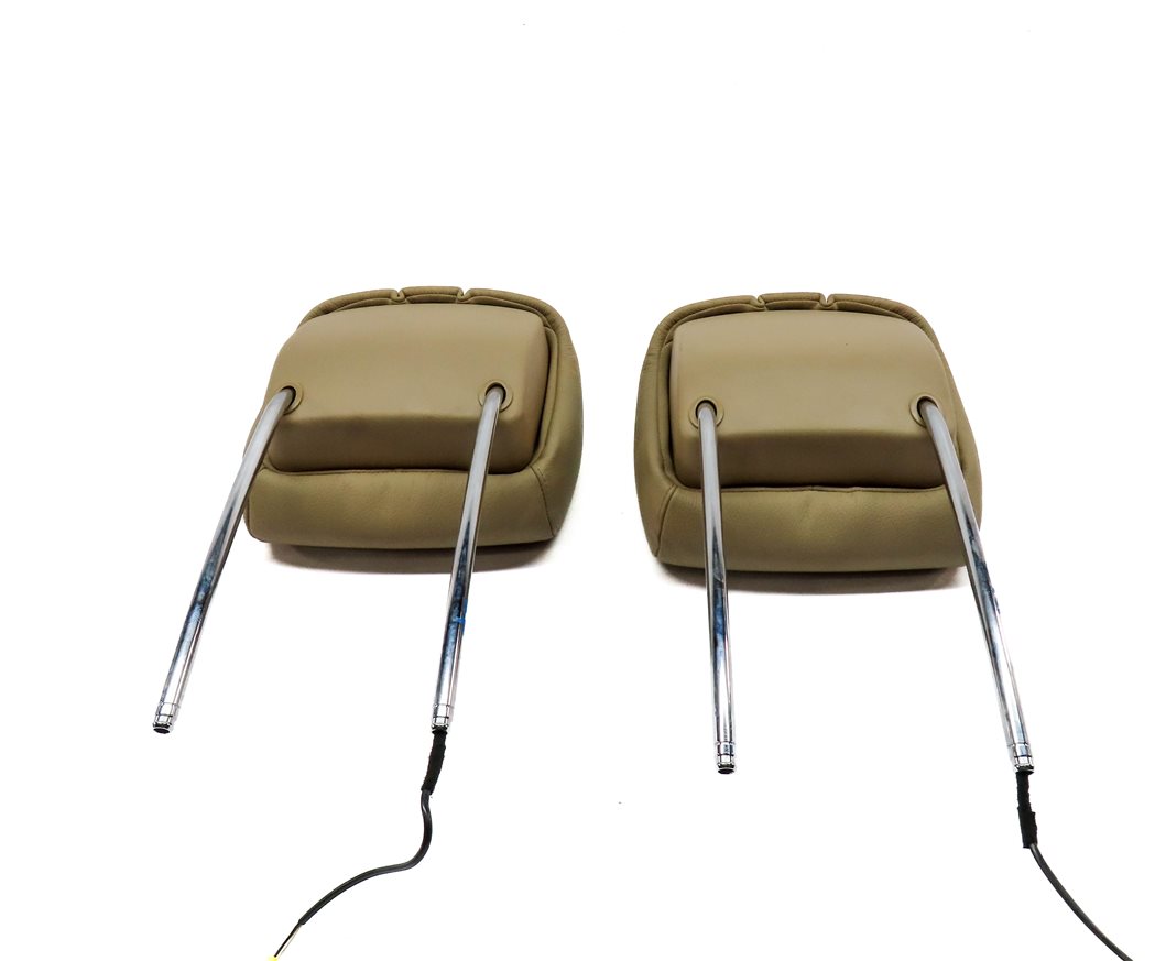 Thumbnail 6: 2010-2013 MERCEDES S CLASS (W221) FRONT LEFT & RIGHT HEADREST SET 2 (Brown)
