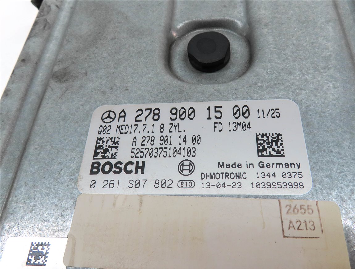 Thumbnail 4: 11-14 MERCEDES CL63 S63 CLS63 (W216 W207 W212 W221 W218) ENGINE CONTROL MODULE