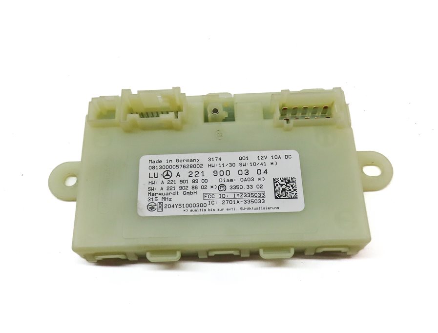 Thumbnail 2: 2011-2014 MERCEDES CL550 CL600 S350 S400 S550 S600 (W216 W221) KEYLESS GO MODULE