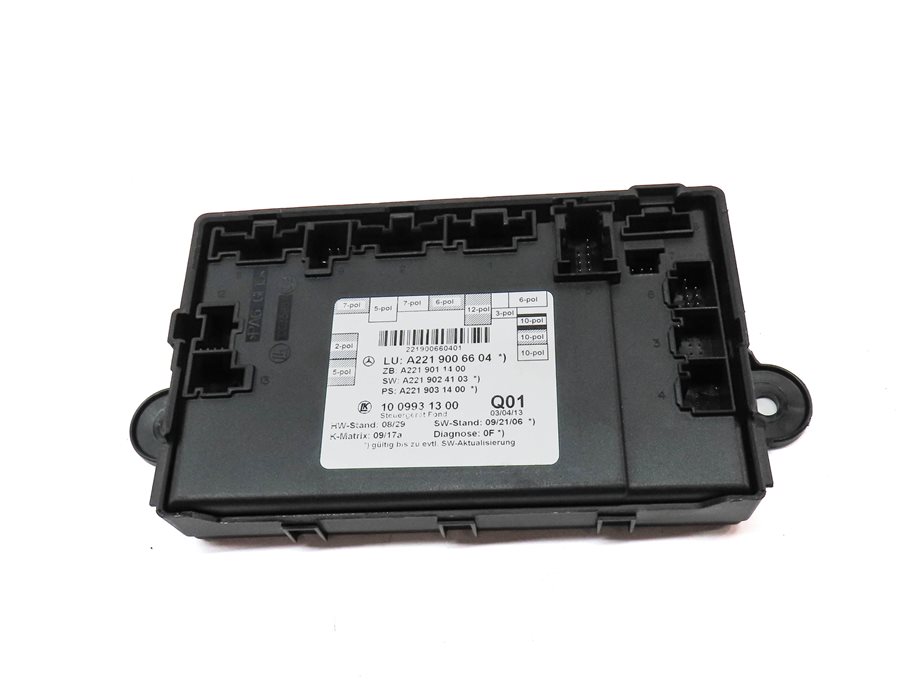 Thumbnail 2: 2013 MERCEDES S550 (W221) REAR LEFT DOOR CONTROL MODULE