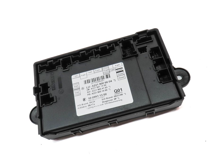 Thumbnail 3: 2013 MERCEDES S550 (W221) REAR LEFT DOOR CONTROL MODULE