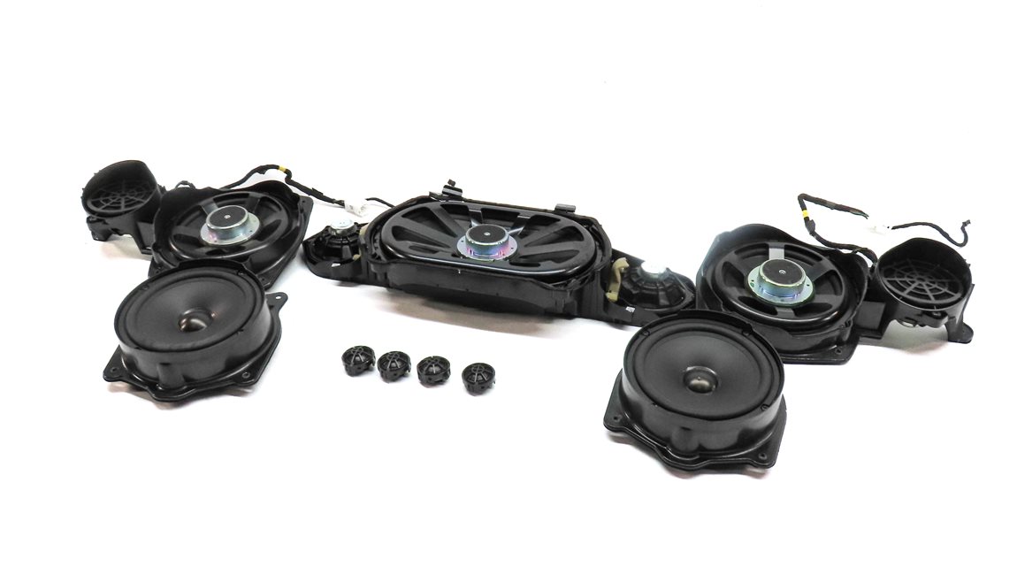 2013 MERCEDES S550 (W221) WOOFER MIDRANGE TWEETER LOGIC 7 SPEAKER SET OF 9