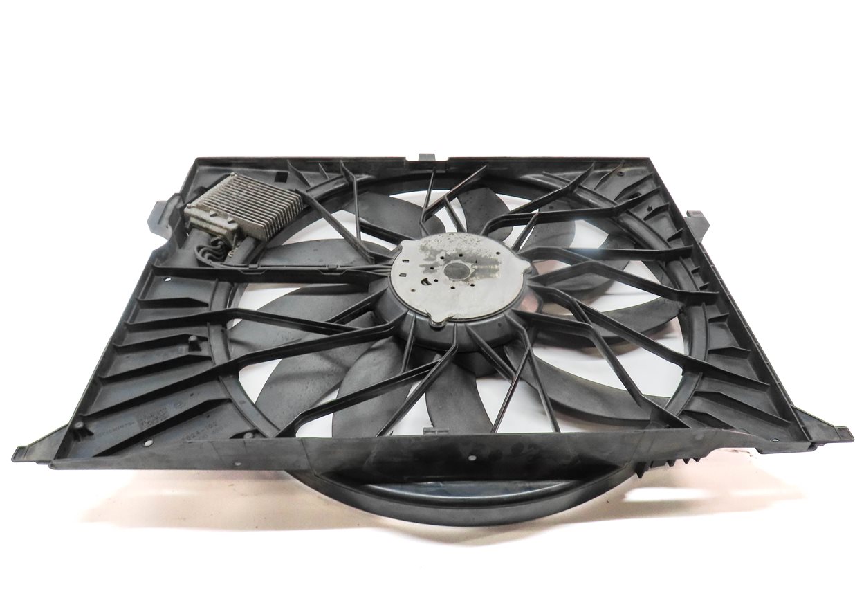 Thumbnail 6: 09-14 MERCEDES CL S W216 W221 RADIATOR COOLING FAN BLADE SHROUD MOTOR ASSEMBLY