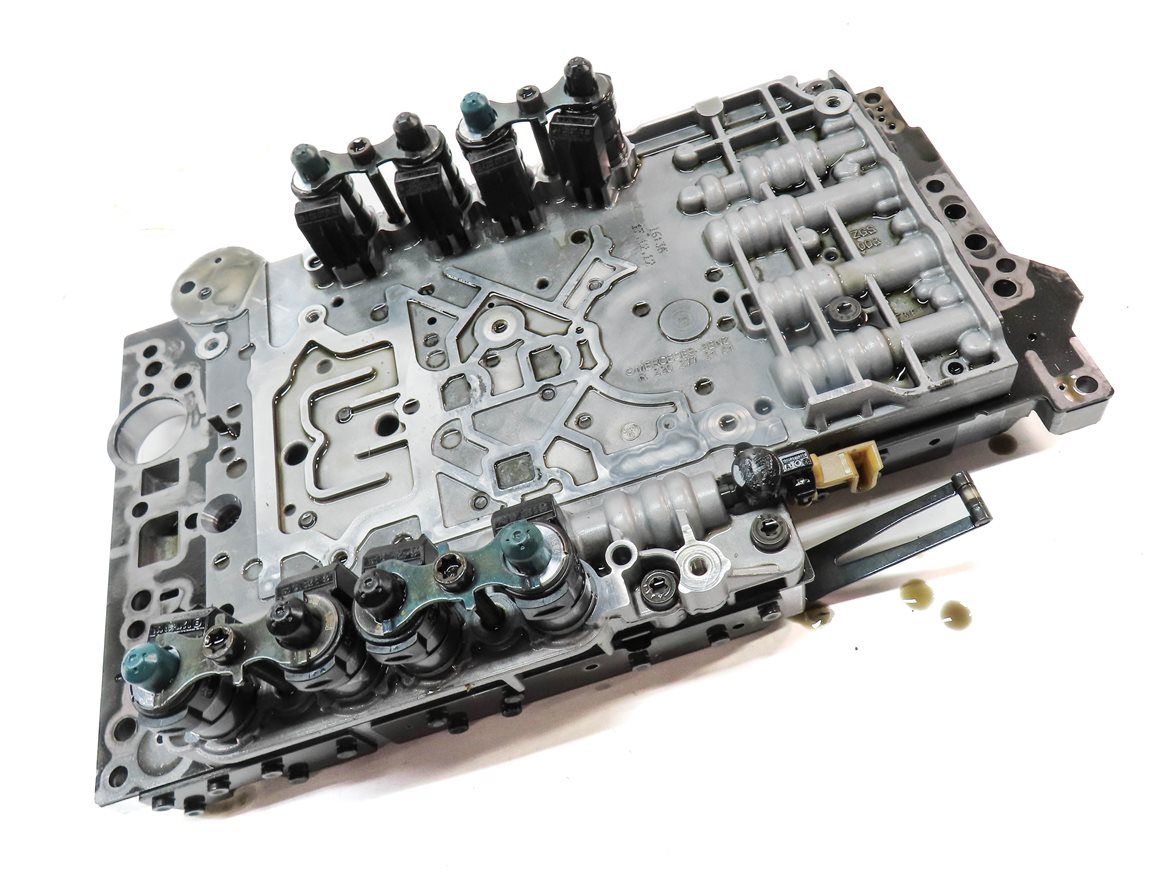 Thumbnail 3: 12-13 MERCEDES CL E S CLS W221 AWD AUTO 7 SPEED TRANSMISSION VALVE BODY BLOCK
