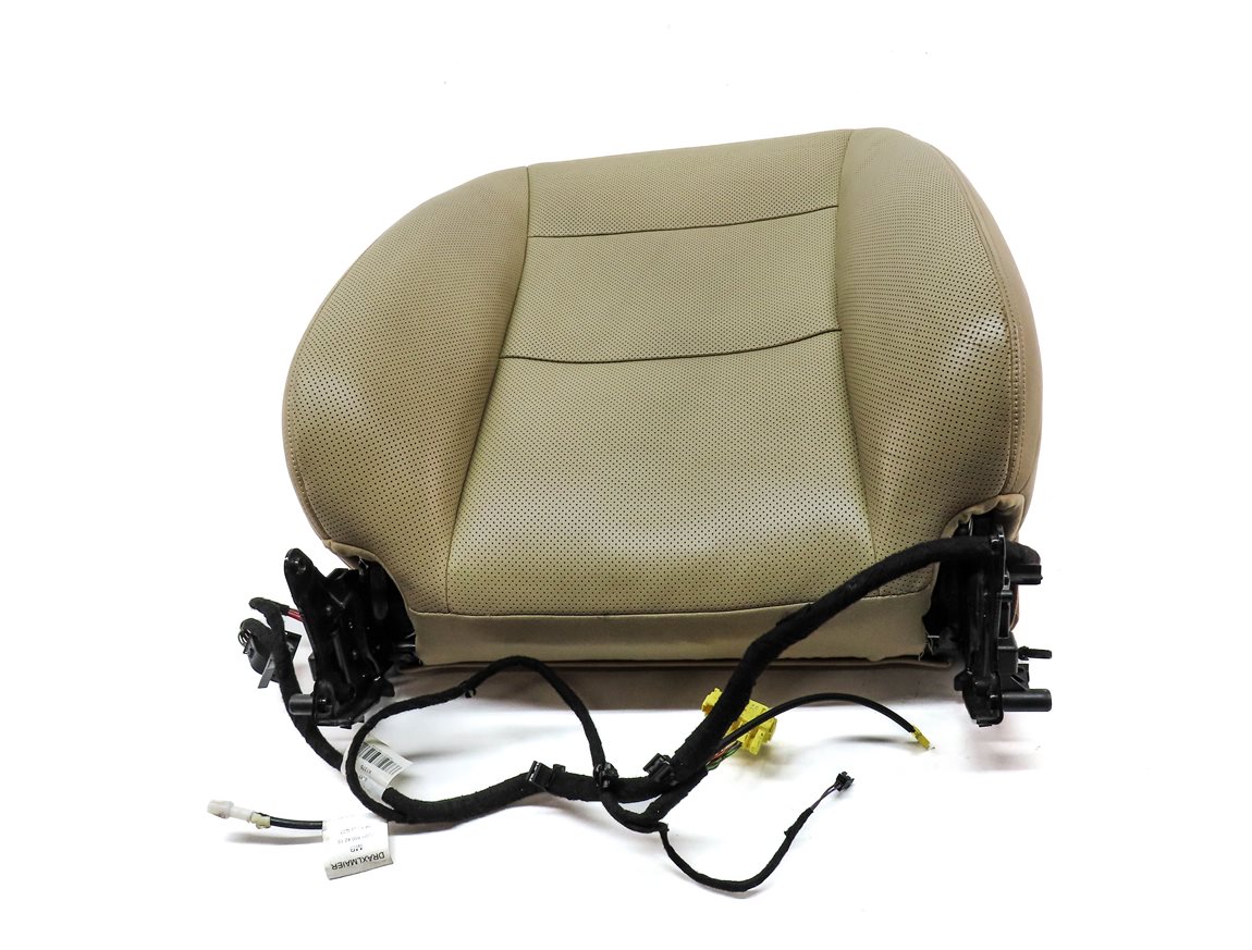 Thumbnail 2: 2013 MERCEDES S550 (W221) FRONT LEFT UPPER HEATED VENTED SEAT CUSHION (Brown)