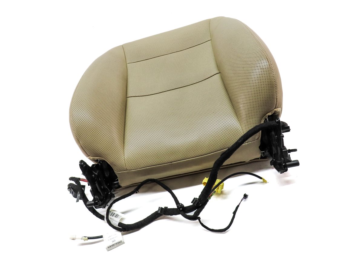 Thumbnail 3: 2013 MERCEDES S550 (W221) FRONT LEFT UPPER HEATED VENTED SEAT CUSHION (Brown)