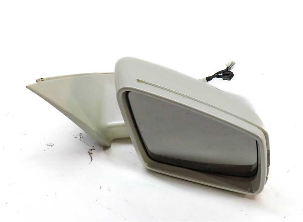 10-13 MERCEDES S-CLASS W221 RIGHT DOOR MIRROR P-FOLD HEAT MEMORY AUTODIM (White)