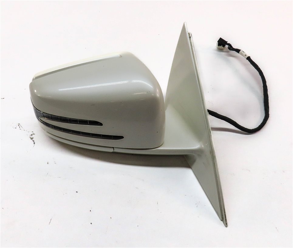 Thumbnail 6: 10-13 MERCEDES S-CLASS W221 RIGHT DOOR MIRROR P-FOLD HEAT MEMORY AUTODIM (White)