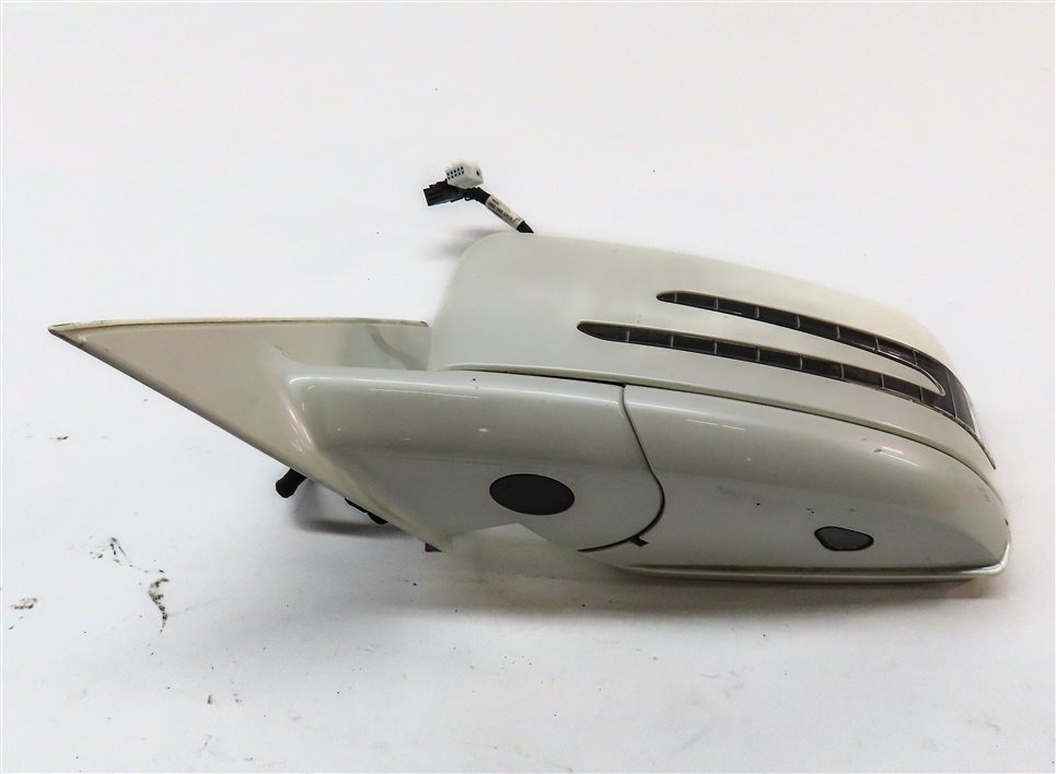 Thumbnail 7: 10-13 MERCEDES S-CLASS W221 LEFT DOOR MIRROR P-FOLD HEAT MEMORY AUTODIM (White)