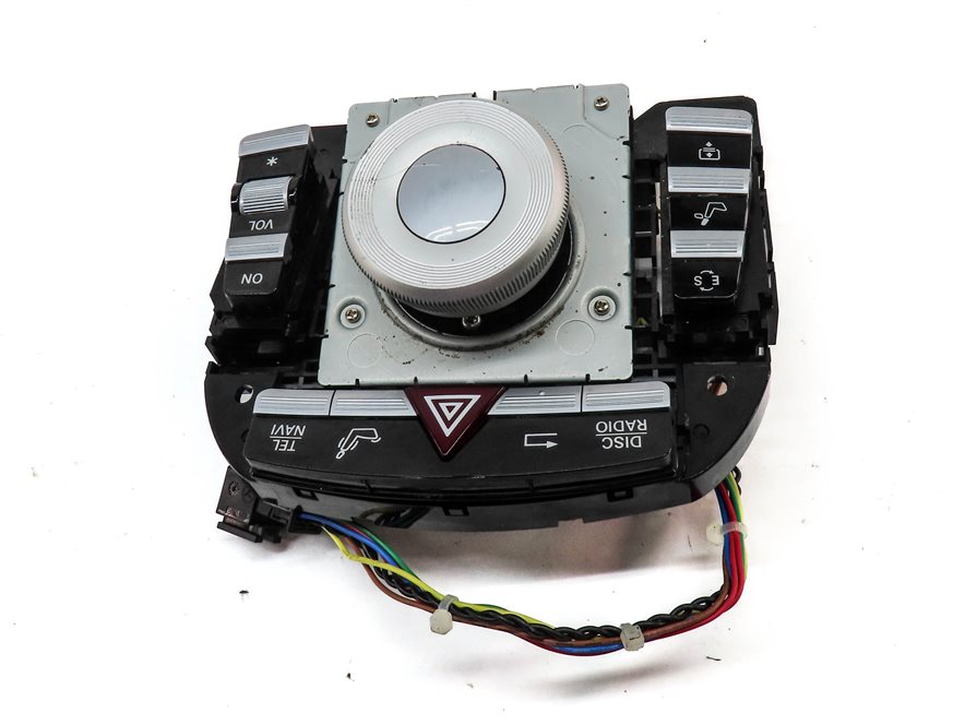 Thumbnail 4: 2013 MERCEDES S CLASS (W221) CENTER CONSOLE NAVIGATION RADIO MEDIA CONTROL KNOB