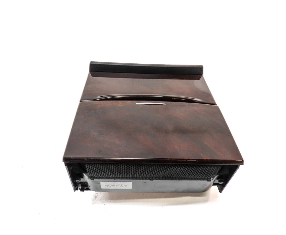 Thumbnail 4: 2013 MERCEDES S550 (W221) FRONT CENTER CONSOLE CUPHOLDER CUP HOLDER (Walnut)