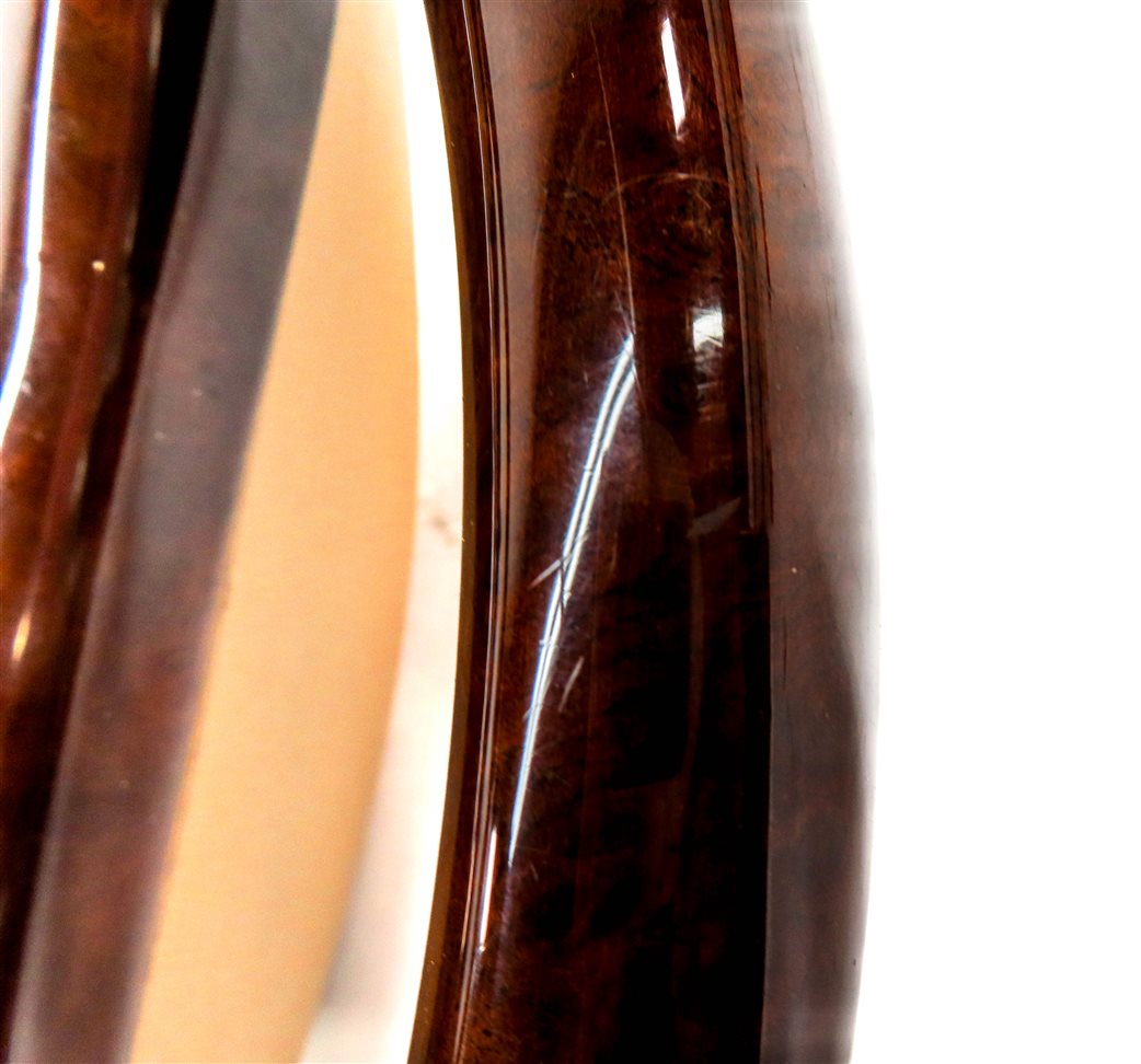 Thumbnail 9: 10-13 MERCEDES S CLASS W221 4 SPOKE STEERING WHEEL WALNUT WOOD & LEATHER (Brown)