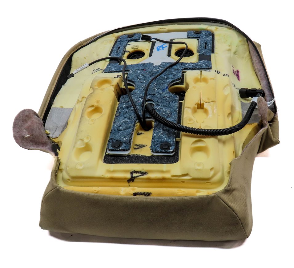 Thumbnail 6: 2013 MERCEDES S550 (W221) FRONT RIGHT LOWER HEATED VENTED SEAT CUSHION (Brown)