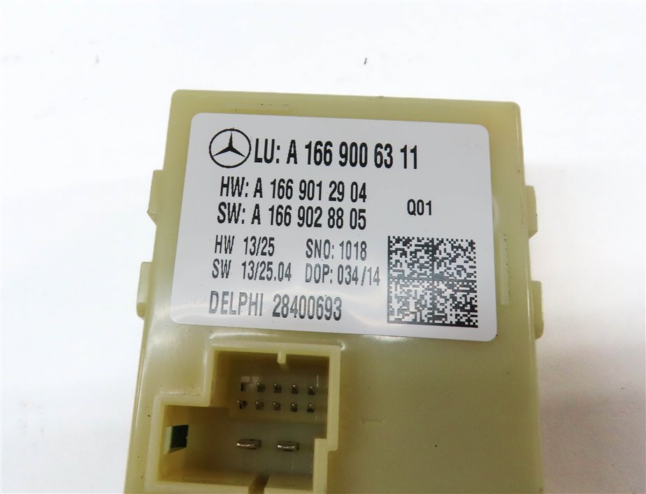 Thumbnail 4: 12-16 MERCEDES GL ML CLASS (W166 X166) REAR TRUNK LIFT LIFTGATE CONTROL MODULE