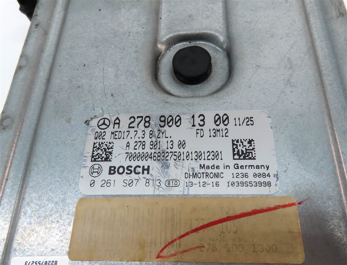 Thumbnail 4: 2013-2020 MERCEDES E550 G63 GLE GL450 GL550 ML550 (W166 X166) 4.6L ENGINE MODULE