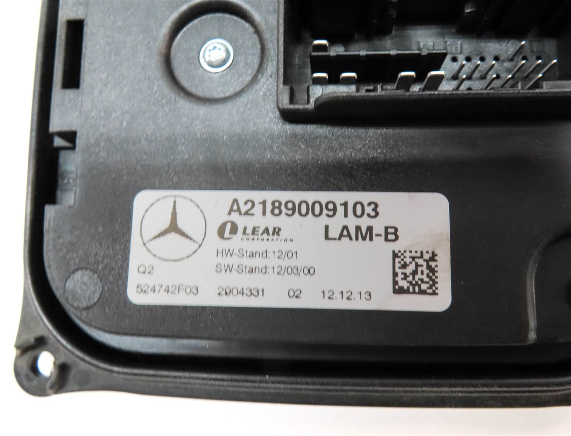 Thumbnail 4: 2014 MERCEDES GL450 (X166) RIGHT PASSENGER DAYTIME RUNNING LIGHT CONTROL MODULE