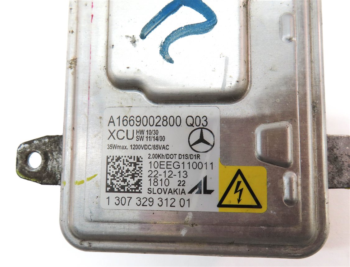 Thumbnail 4: 2014 MERCEDES GL450 (X166) FRONT RIGHT PASSENGER HEADLIGHT LAMP BALLAST MODULE