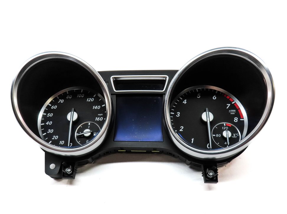 Thumbnail 3: 2014 MERCEDES GL450 GL550 ML350 ML550 (W166 X166) SPEEDOMETER w/ ADAPTIVE CRUISE