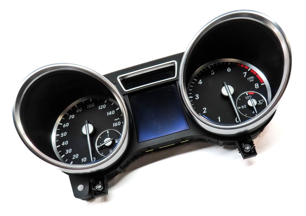 Thumbnail 4: 2014 MERCEDES GL450 GL550 ML350 ML550 (W166 X166) SPEEDOMETER w/ ADAPTIVE CRUISE