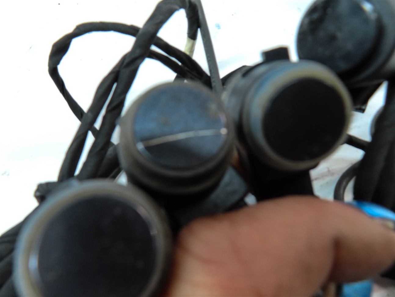 Thumbnail 7: 14 MERCEDES GL450 X166 FRONT PARK ASSIST PDC DISTANCE CONTROL SENSOR SET/6(Gray)