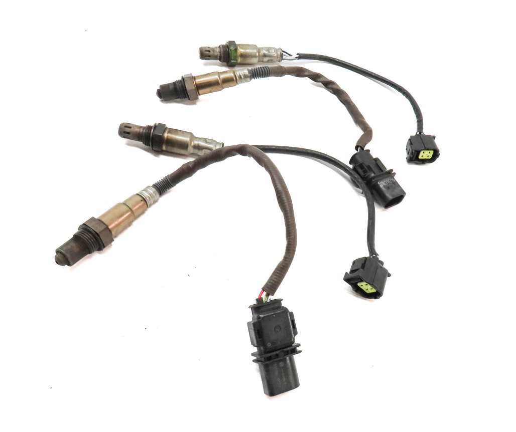14 MERCEDES GL450 (X166) 4.6L ENGINE OXYGEN O2 SENSOR LAMBDA PROBE SENSOR SET/4