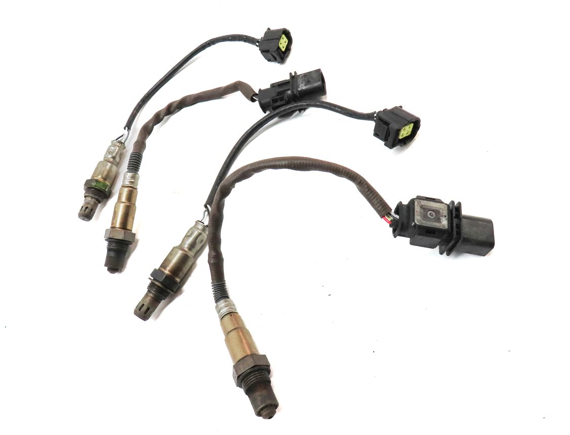 Thumbnail 3: 14 MERCEDES GL450 (X166) 4.6L ENGINE OXYGEN O2 SENSOR LAMBDA PROBE SENSOR SET/4