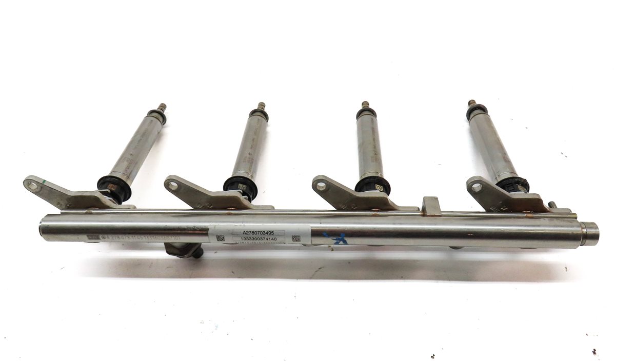 Thumbnail 12: 2014 MERCEDES GL450 (X166) 4.6L ENGINE FUEL INJECTOR SET/8  w/ FUEL RAILS