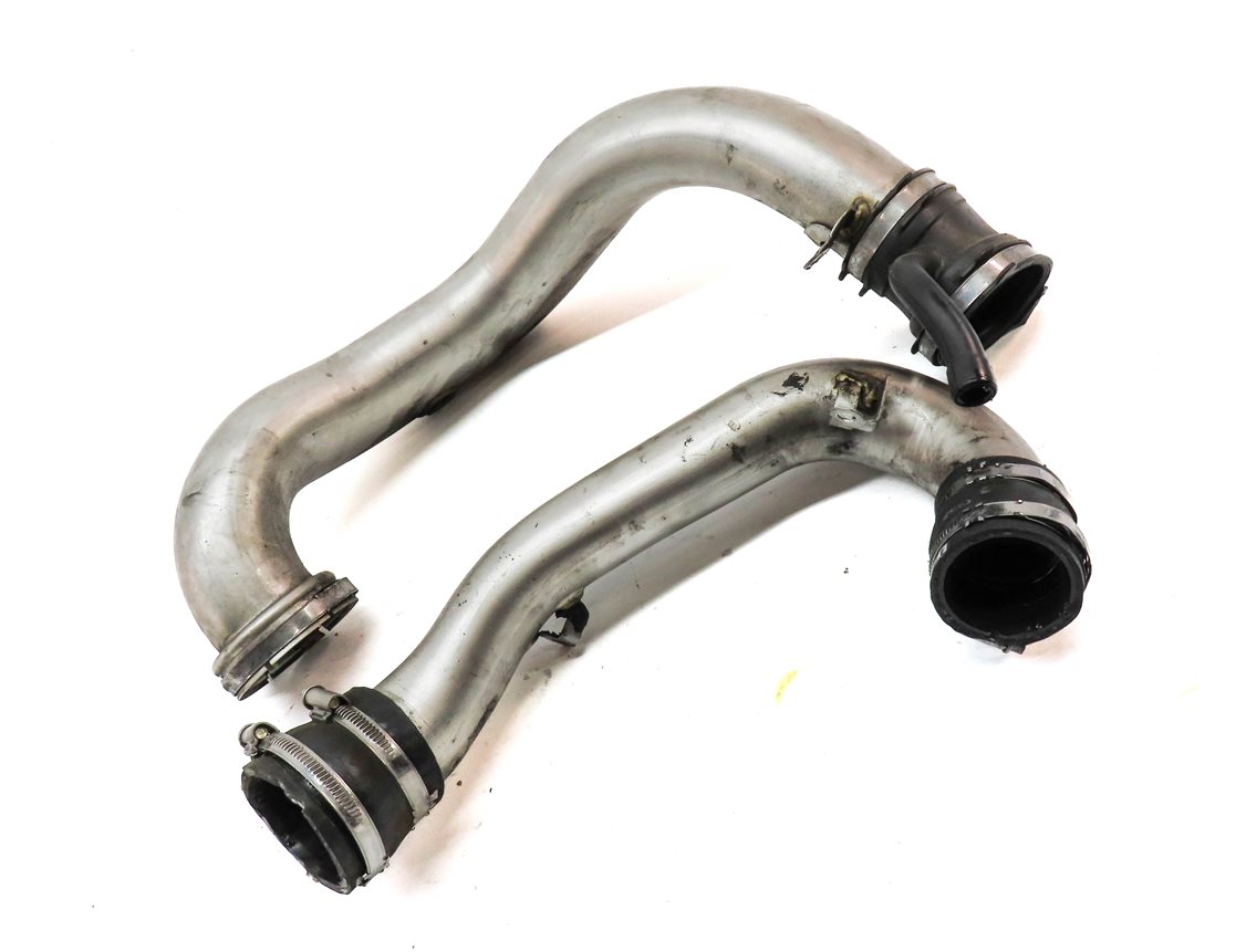 Thumbnail 3: 2014 MERCEDES GL450 (X166) 4.6L LEFT DRIVER ENGINE AIR INTAKE PIPE HOSE SET/2