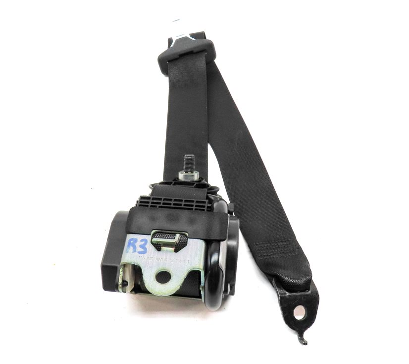 Thumbnail 4: 14 MERCEDES GL450 (X166) REAR 3RD ROW RIGHT SEAT SEATBELT BELT RETRACTOR (Black)