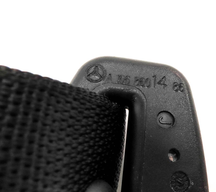 Thumbnail 5: 14 MERCEDES GL450 (X166) REAR 2ND ROW RIGHT SEAT SEATBELT BELT RETRACTOR (Black)