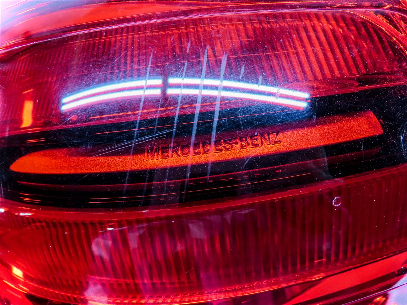 Thumbnail 7: 13-16 MERCEDES GL350 GL450 GL550 (X166) LEFT DRIVER TAILLIGHT BRAKE LIGHT LAMP