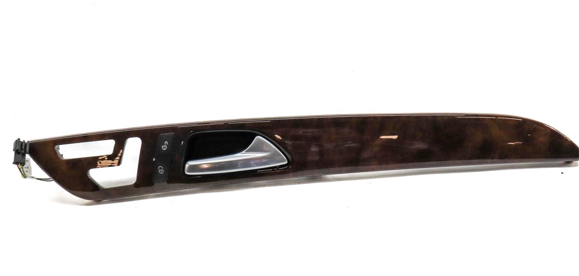 Thumbnail 2: 14 MERCEDES GL450 (X166) FRONT RIGHT PASSENGER INTERIOR DOOR TRIM PANEL (Walnut)