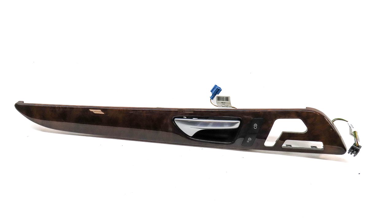 Thumbnail 4: 14 MERCEDES GL450 (X166) FRONT RIGHT PASSENGER INTERIOR DOOR TRIM PANEL (Walnut)