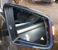 Thumbnail 2: 2013-2016 MERCEDES GL350 GL450 GL550 (X166) LEFT CAMERA DOOR MIRROR (Gray)