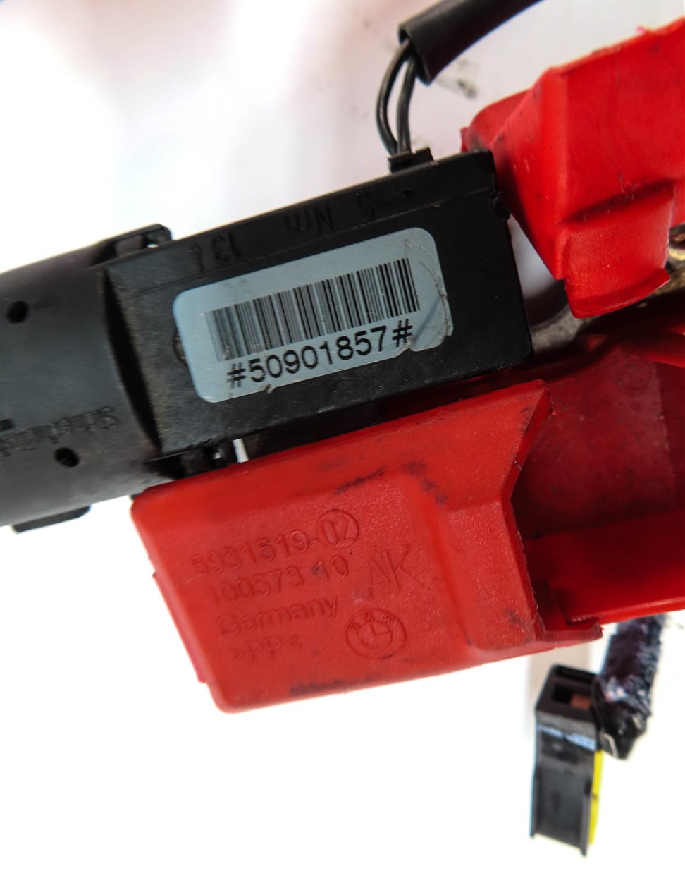 Thumbnail 5: 2007 BMW 550I (E60) 4.8L (N62) ENGINE POSITIVE BATTER CABLE w/ TERMINAL