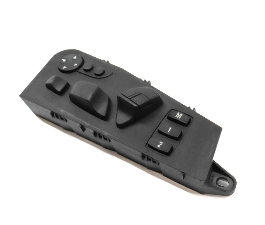 07 BMW 550I E60 FRONT LEFT DRIVER MEMORY LUMBAR SEAT POSITION ADJUST SWITCH