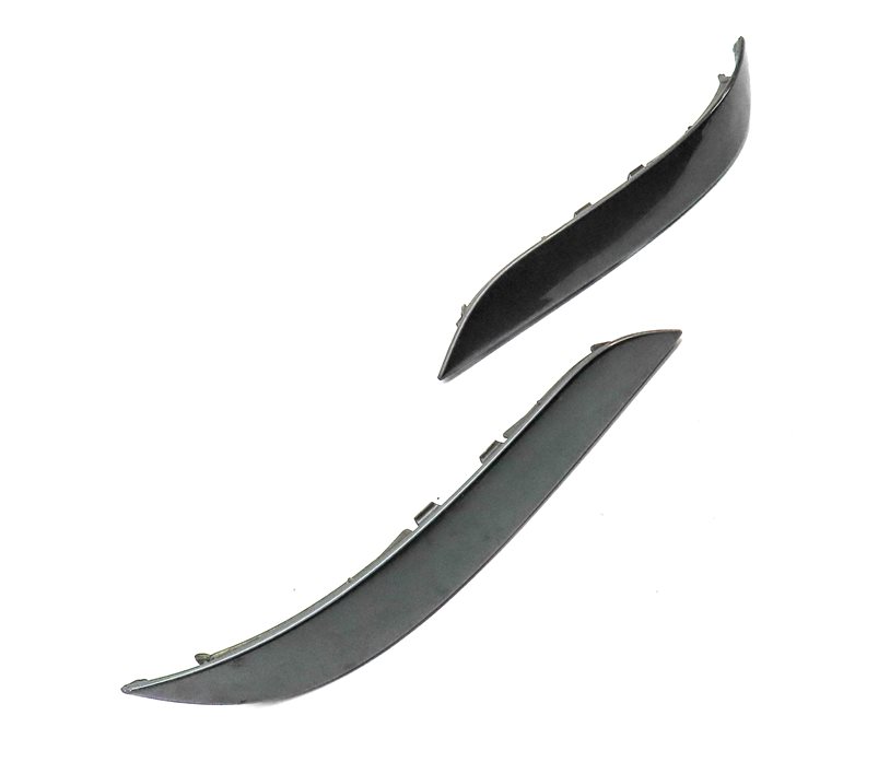 Thumbnail 3: 07 BMW 550I SEDAN (E60) REAR LEFT & RIGHT LOWER BUMPER MOULDING SET/2 (Gray)